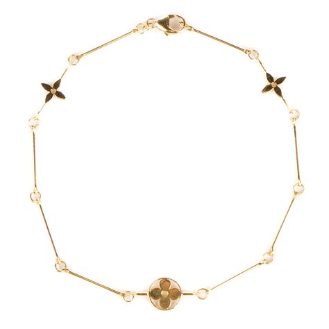 lv ankle bracelet
